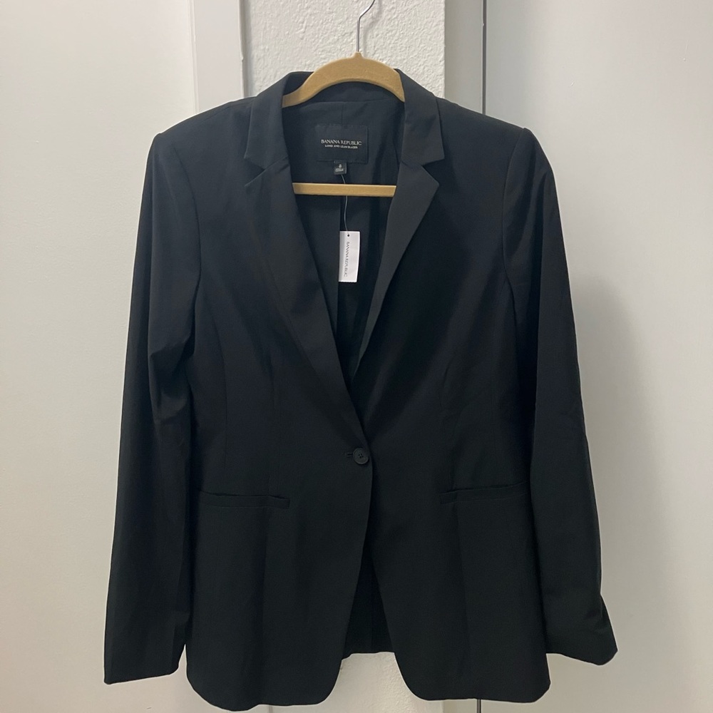 Banana republic black blazer